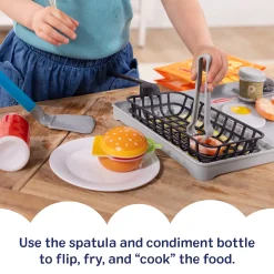 Flip & Fry Grill Play Set with Color Changing Water WOW!><noscript><img width=