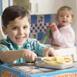 Flip & Serve Pancake Set - Wooden Play Food>Melissa & Doug Clearance