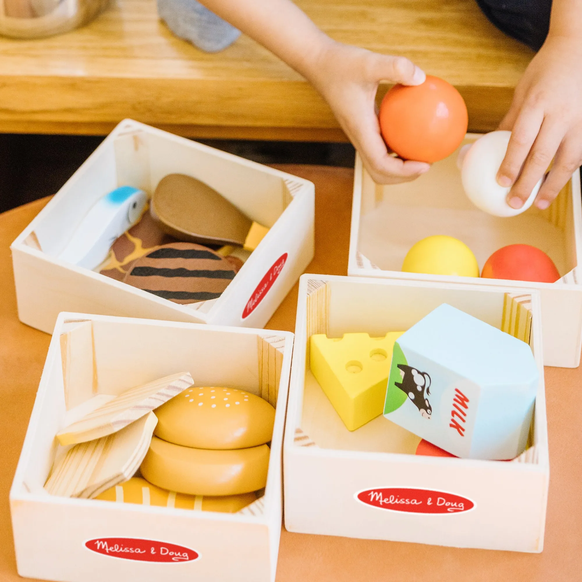 Food Groups - Wooden Play Food>Melissa & Doug Online