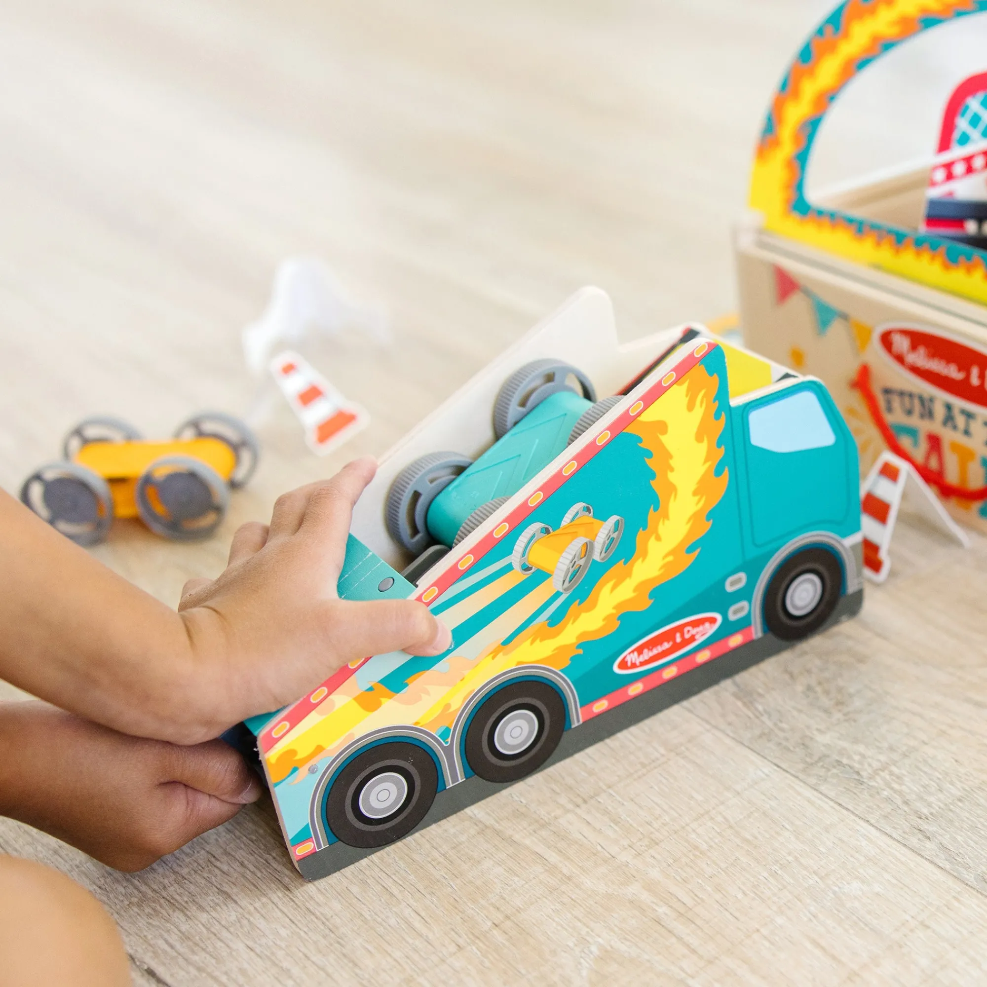 Fun at the Fair! Stunt Cars>Melissa & Doug Discount