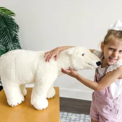 Giant Stuffed Animal Polar Bear><noscript><img width=