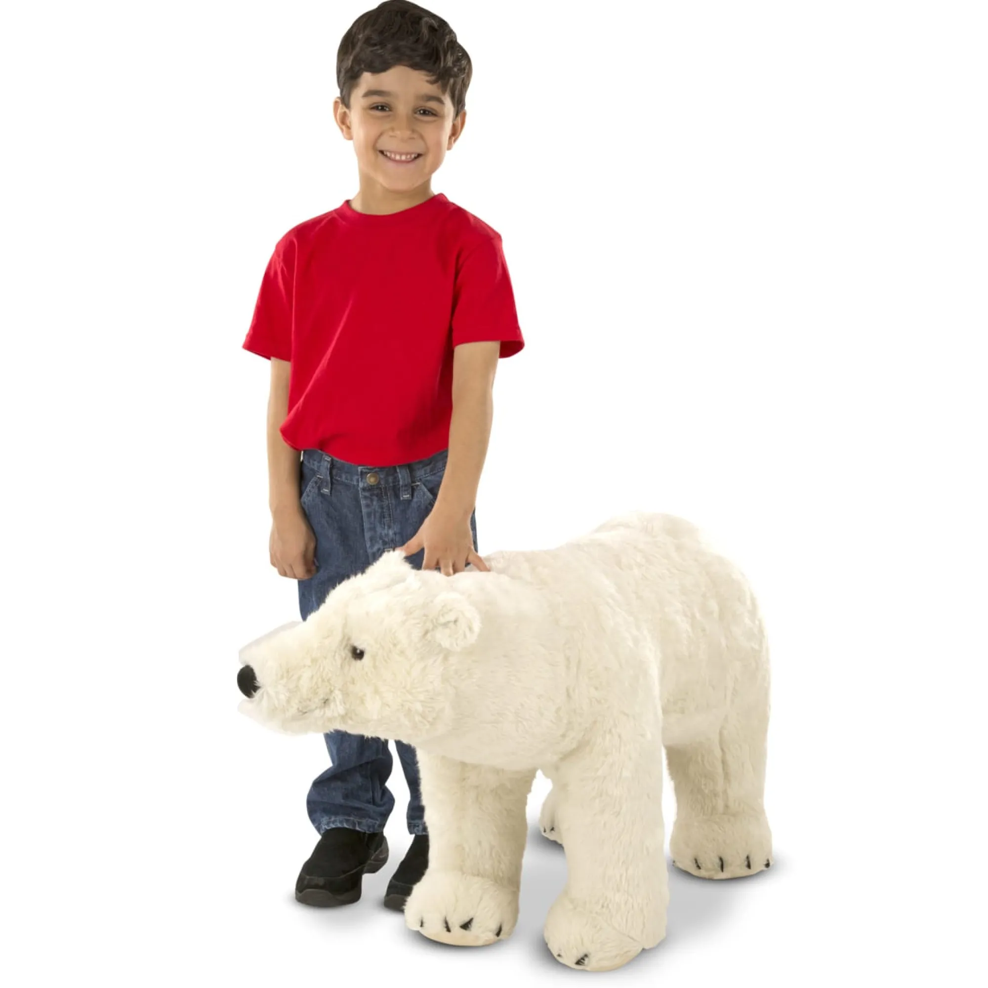 Giant Stuffed Animal Polar Bear>Melissa & Doug Outlet