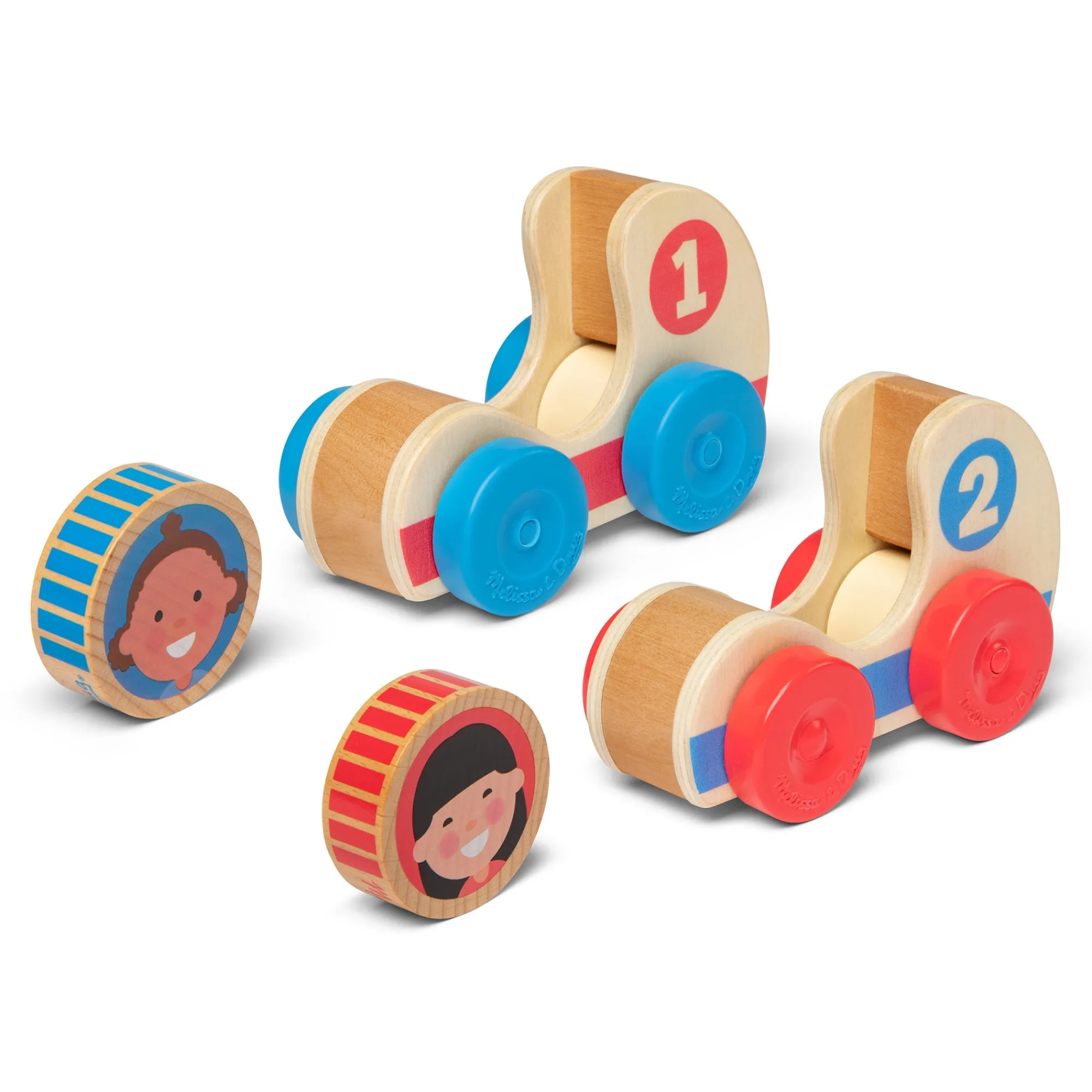 GO Tots Wooden Race Cars>Melissa & Doug Best