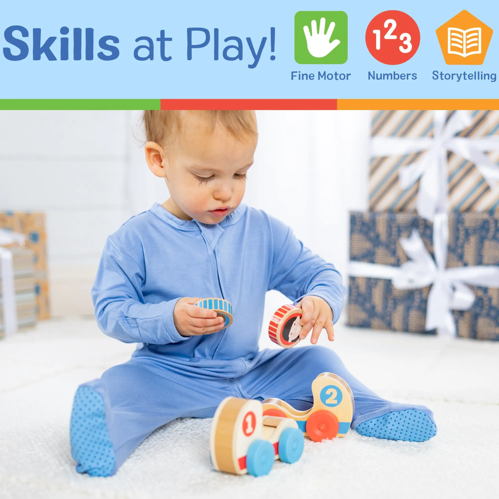 GO Tots Wooden Race Cars>Melissa & Doug Best
