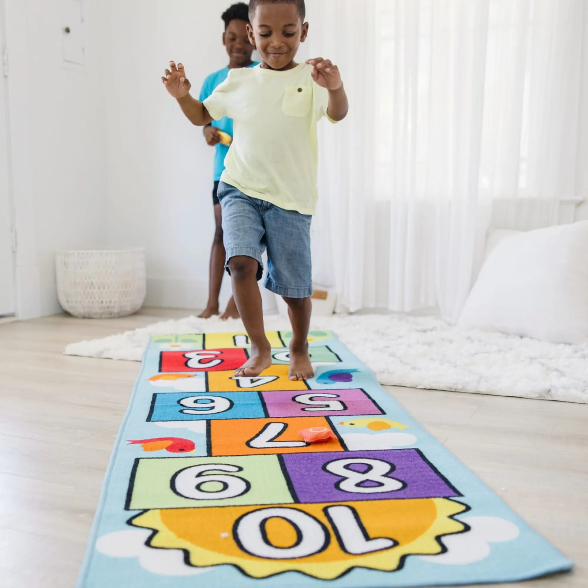 Hop & Count Hopscotch Rug>Melissa & Doug New