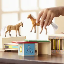 Horse Carrier Wooden Vehicles Play Set><noscript><img width=