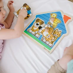 House Pets Jumbo Knob Puzzle - 3 Pieces>Melissa & Doug Sale