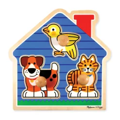 House Pets Jumbo Knob Puzzle - 3 Pieces><noscript><img width=