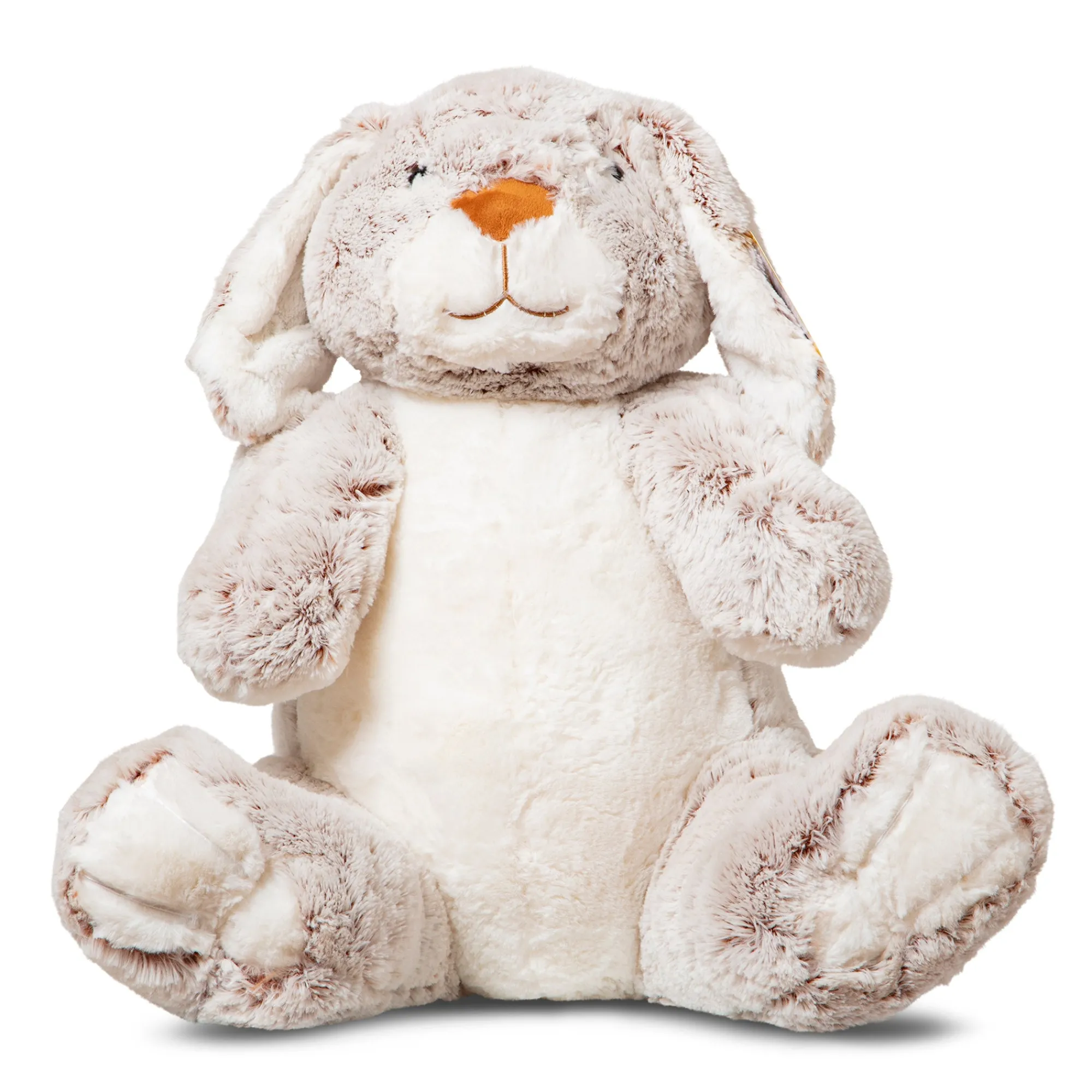 Jumbo Burrow Bunny Stuffed Plush Animal>Melissa & Doug