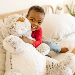 Jumbo Burrow Bunny Stuffed Plush Animal>Melissa & Doug