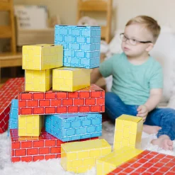 Jumbo Cardboard Blocks - 24 Pieces><noscript><img width=