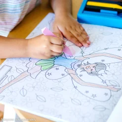 Jumbo Coloring Pad - Princess & Fairy><noscript><img width=