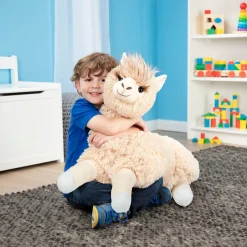 Jumbo Llama Stuffed Plush Animal>Melissa & Doug New