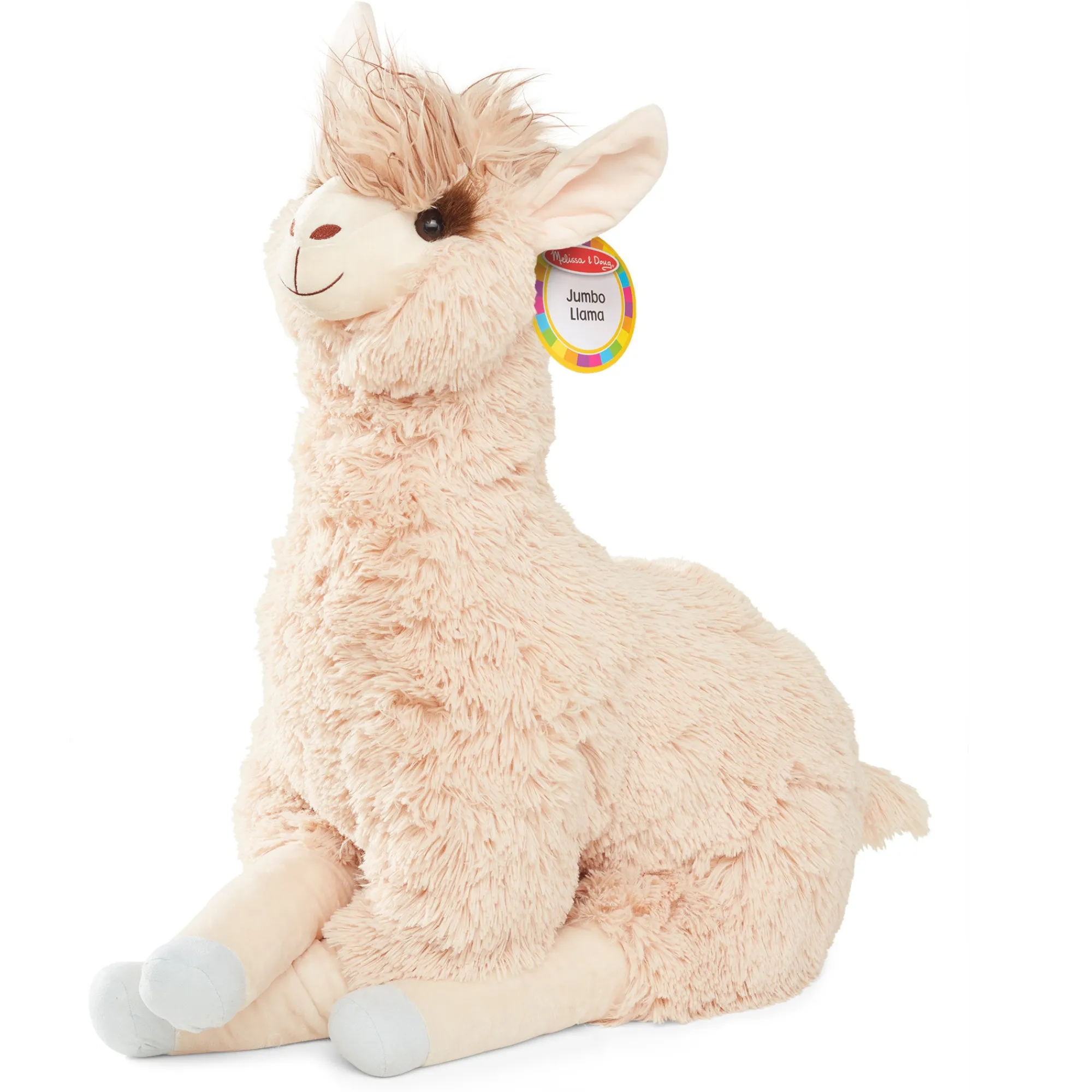 Jumbo Llama Stuffed Plush Animal>Melissa & Doug New