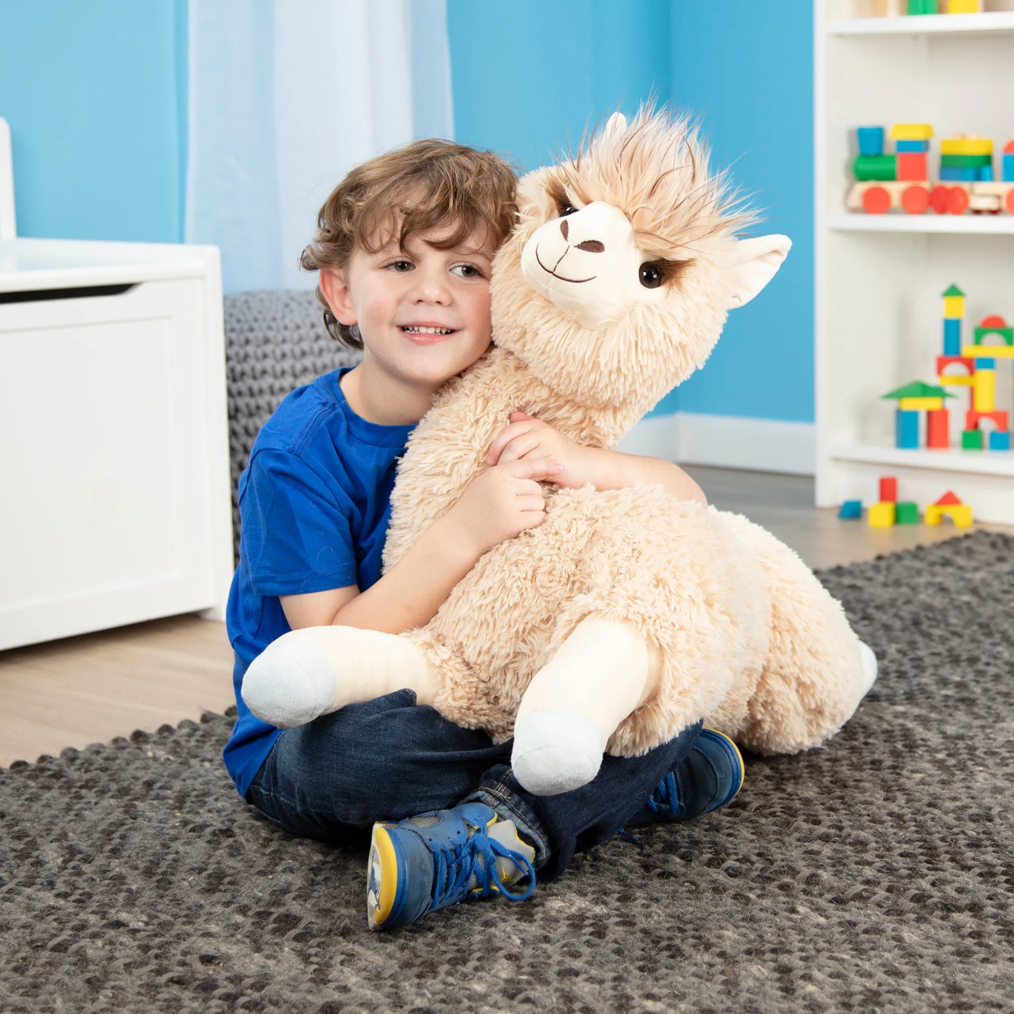 Jumbo Llama Stuffed Plush Animal>Melissa & Doug New