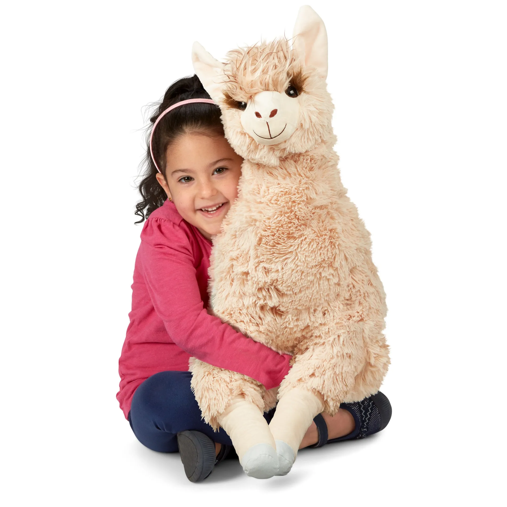 Jumbo Llama Stuffed Plush Animal>Melissa & Doug New