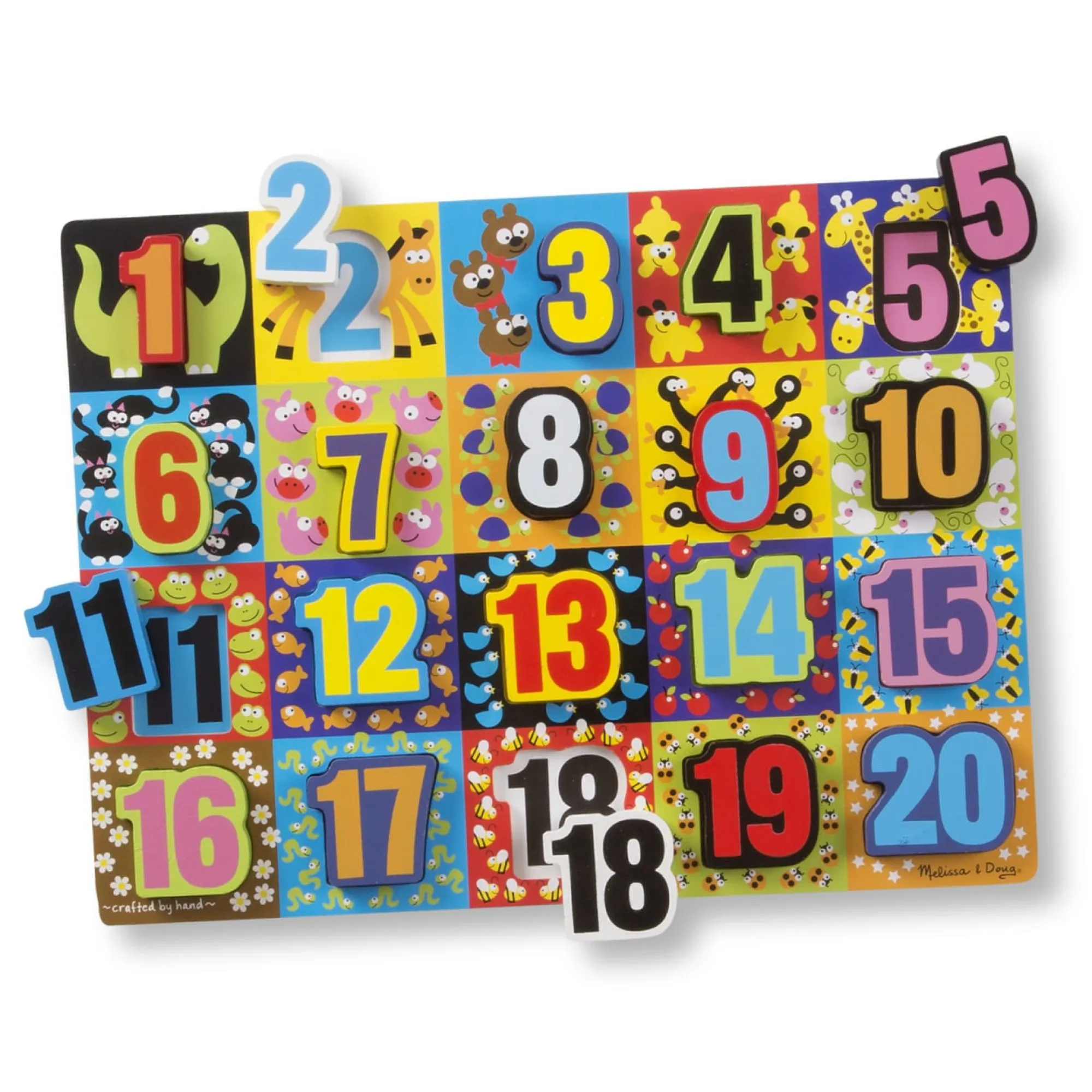 Jumbo Numbers Chunky Puzzle>Melissa & Doug Outlet