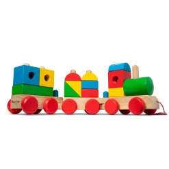 Jumbo Wooden Stacking Train – Classic>Melissa & Doug Discount