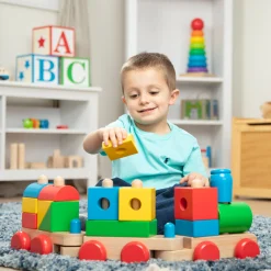 Jumbo Wooden Stacking Train – Classic><noscript><img width=