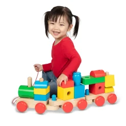 Jumbo Wooden Stacking Train – Classic><noscript><img width=
