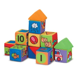 K's Kids Match and Build Soft Blocks>Melissa & Doug