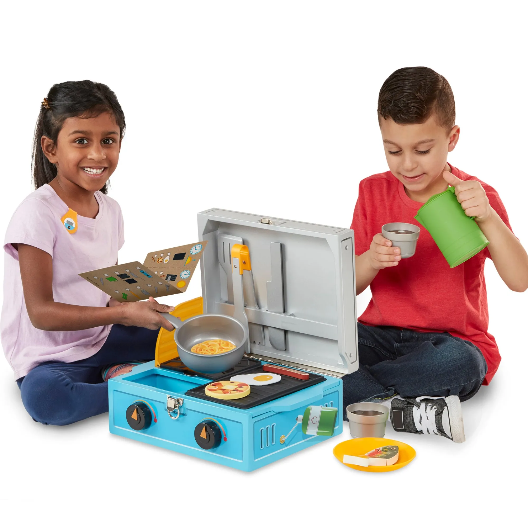 Let’s Explore Camp Stove Play Set>Melissa & Doug Hot