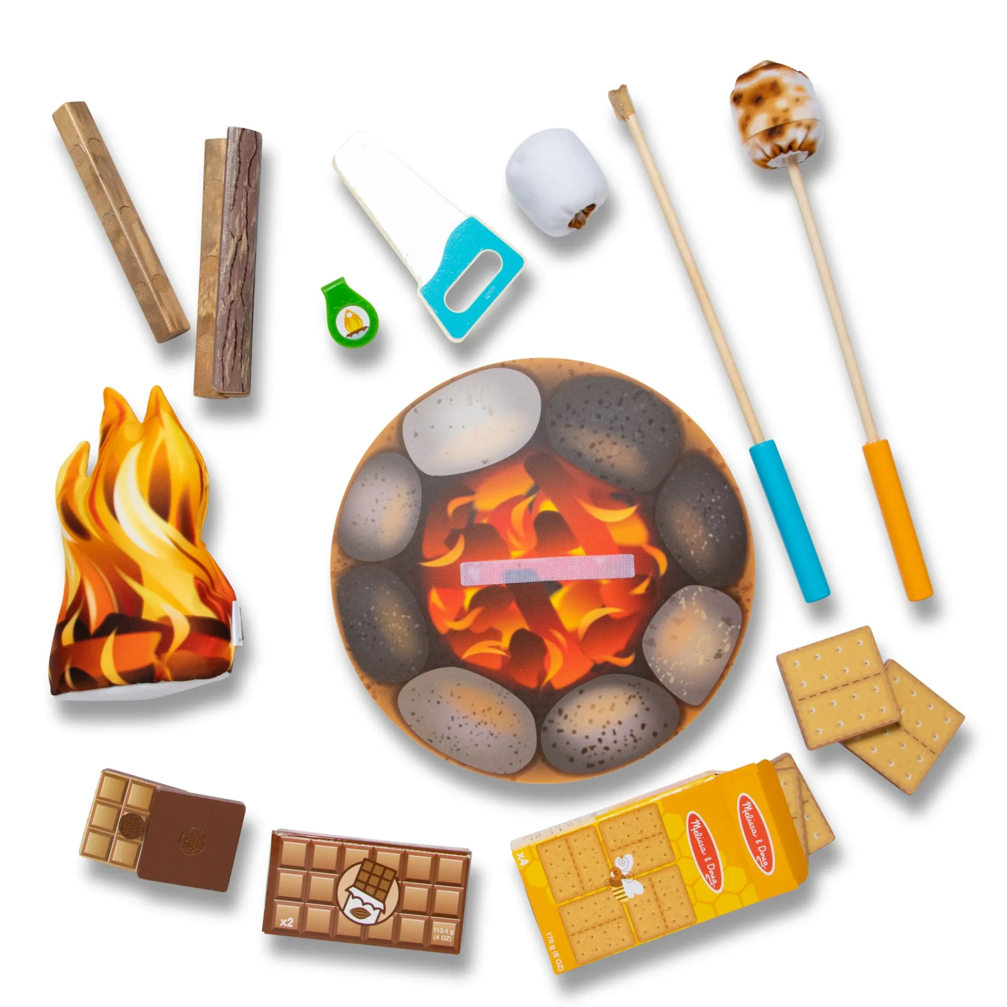 Let's Explore Campfire S'Mores Play Set>Melissa & Doug Best
