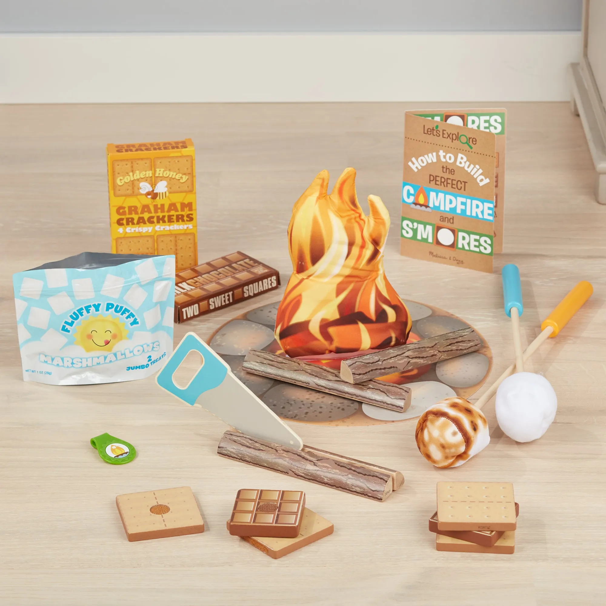 Let's Explore Campfire S'Mores Play Set>Melissa & Doug Best