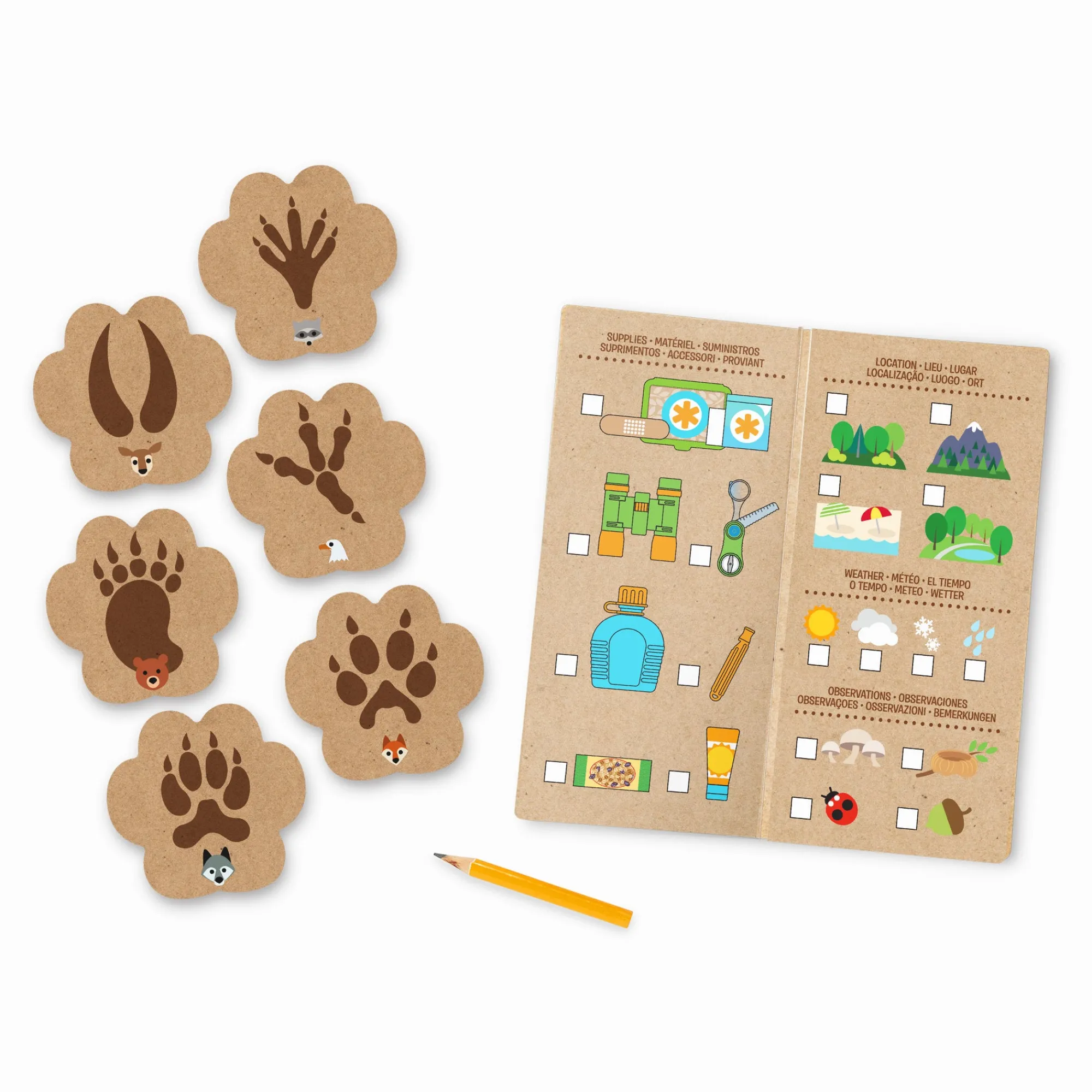 Let’s Explore Hiking Play Set Backpack>Melissa & Doug New