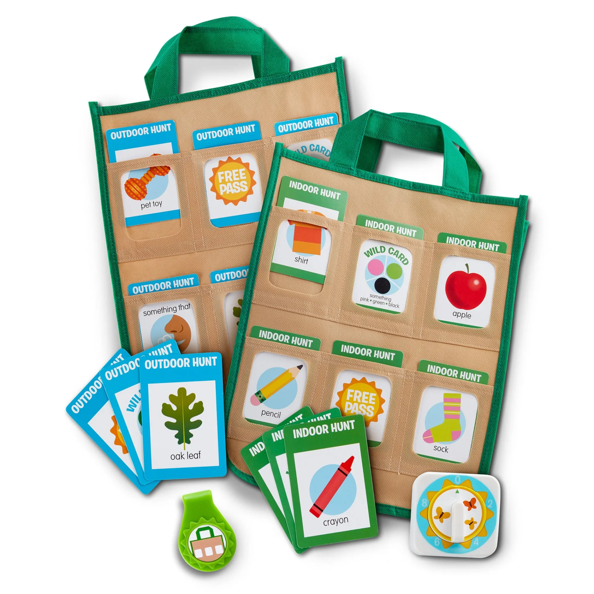 Let’s Explore Indoor/Outdoor Scavenger Hunt Play Set>Melissa & Doug Clearance