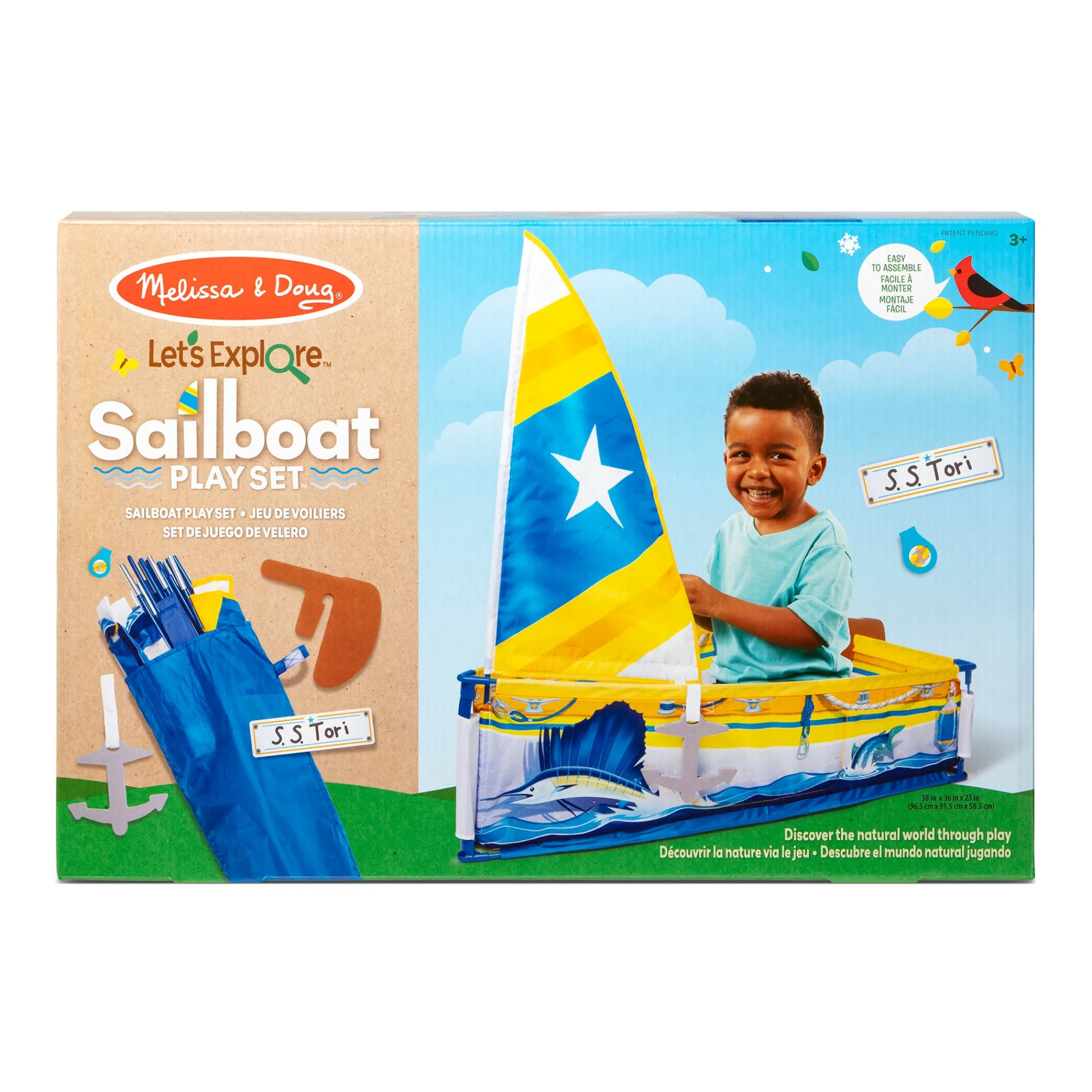 Let's Explore Sailboat Play Set>Melissa & Doug Discount