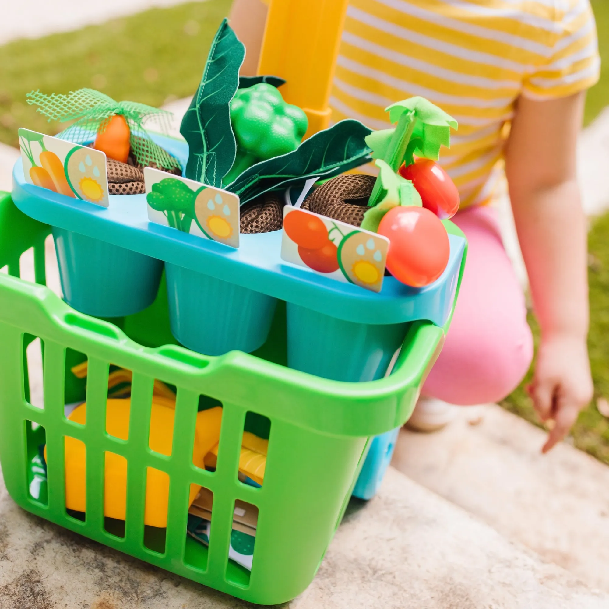Let’s Explore Vegetable Gardening Play Set>Melissa & Doug Outlet