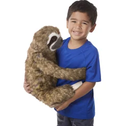 Lifelike Plush Sloth><noscript><img width=