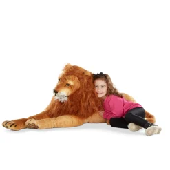 Lion Lifelike Plush Stuffed Animal><noscript><img width=