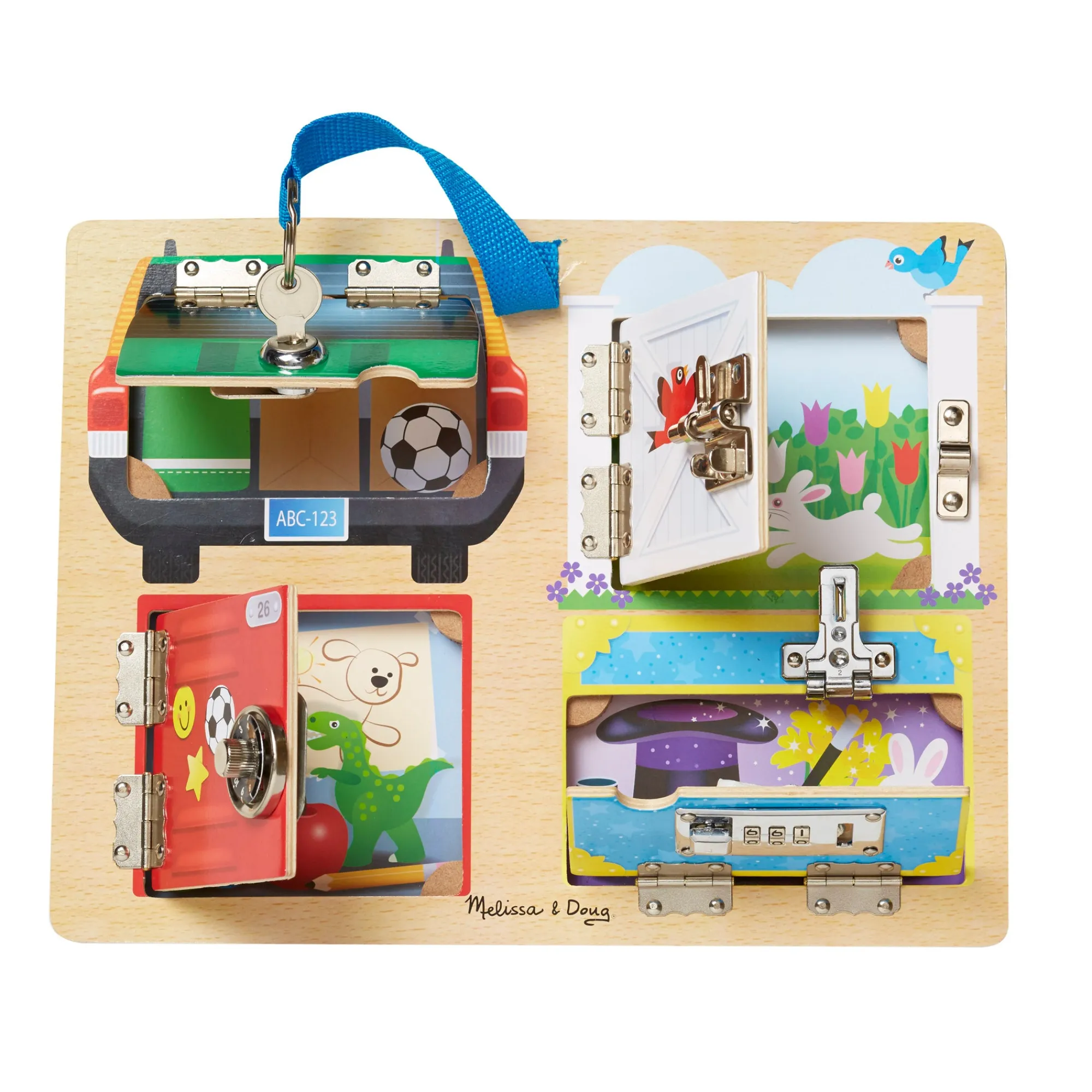Locks & Latches Board>Melissa & Doug Hot
