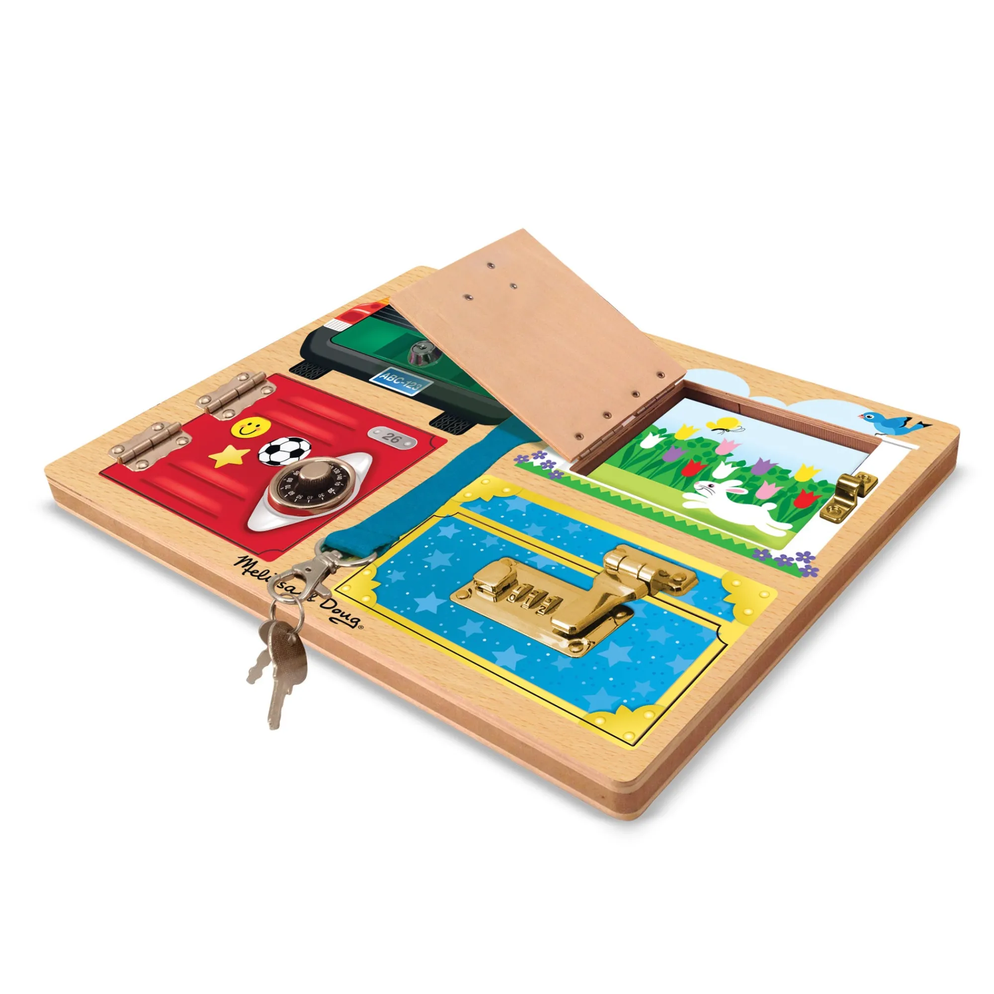 Locks & Latches Board>Melissa & Doug Hot