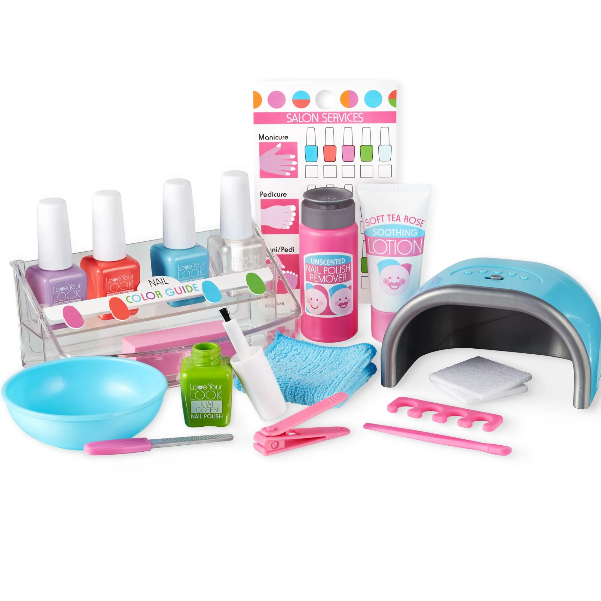 Love Your Look Pretend Nail Care Play Set (Mess-Free - No Real Cosmetics)>Melissa & Doug Clearance