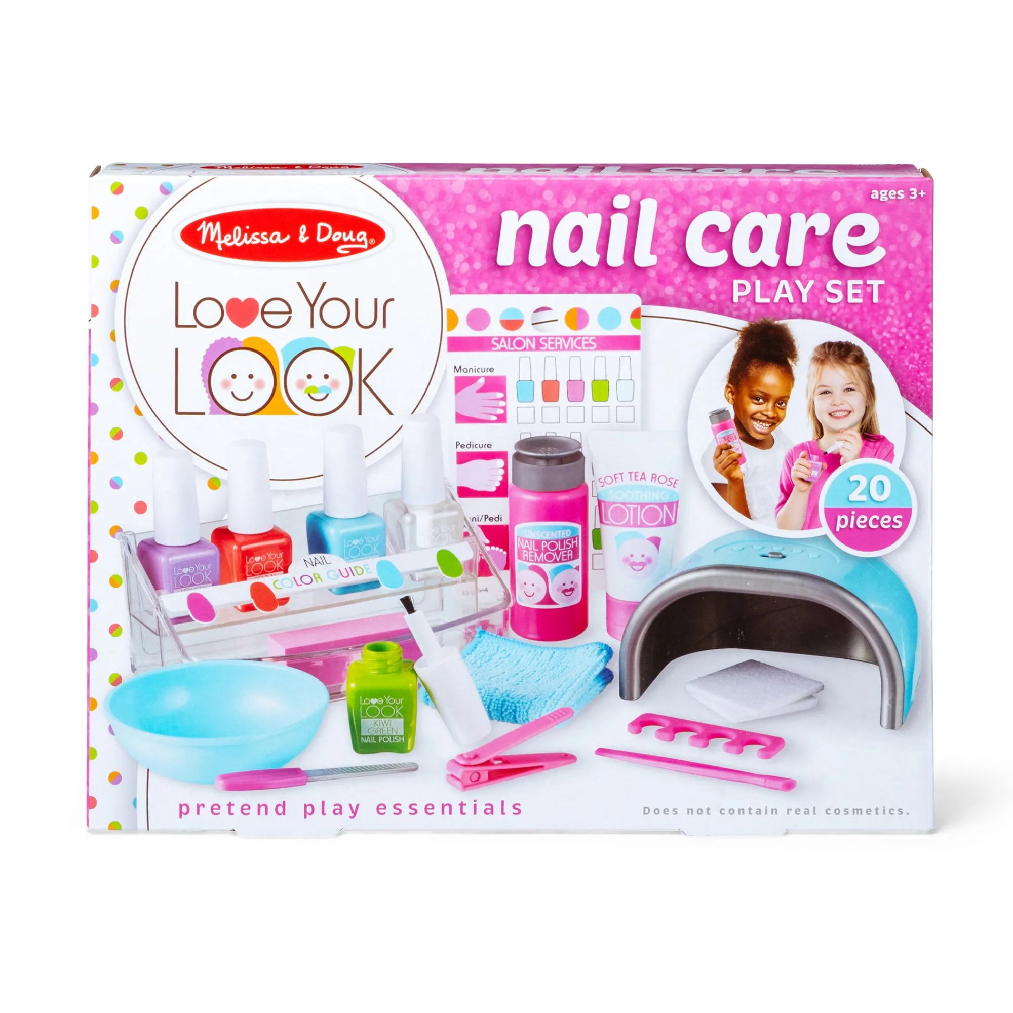 Love Your Look Pretend Nail Care Play Set (Mess-Free - No Real Cosmetics)>Melissa & Doug Clearance