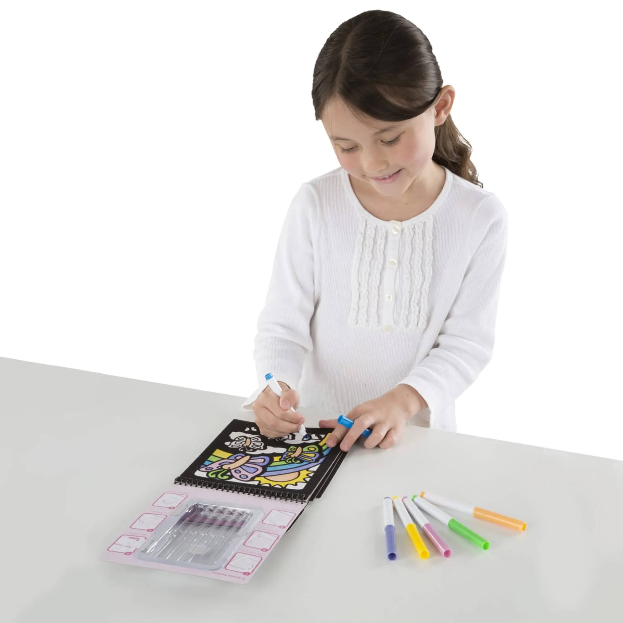 Magic Velvet Butterfly Scenes - On the Go Travel Activity>Melissa & Doug Online