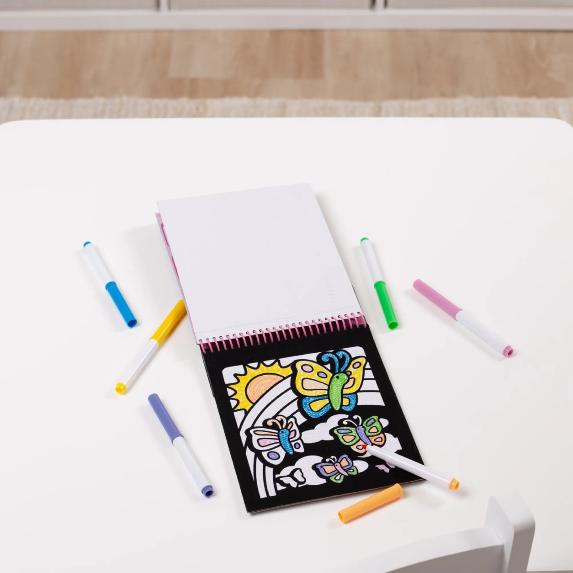 Magic Velvet Butterfly Scenes - On the Go Travel Activity>Melissa & Doug Online