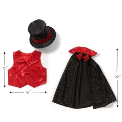 Magician Costume Role Play Set><noscript><img width=