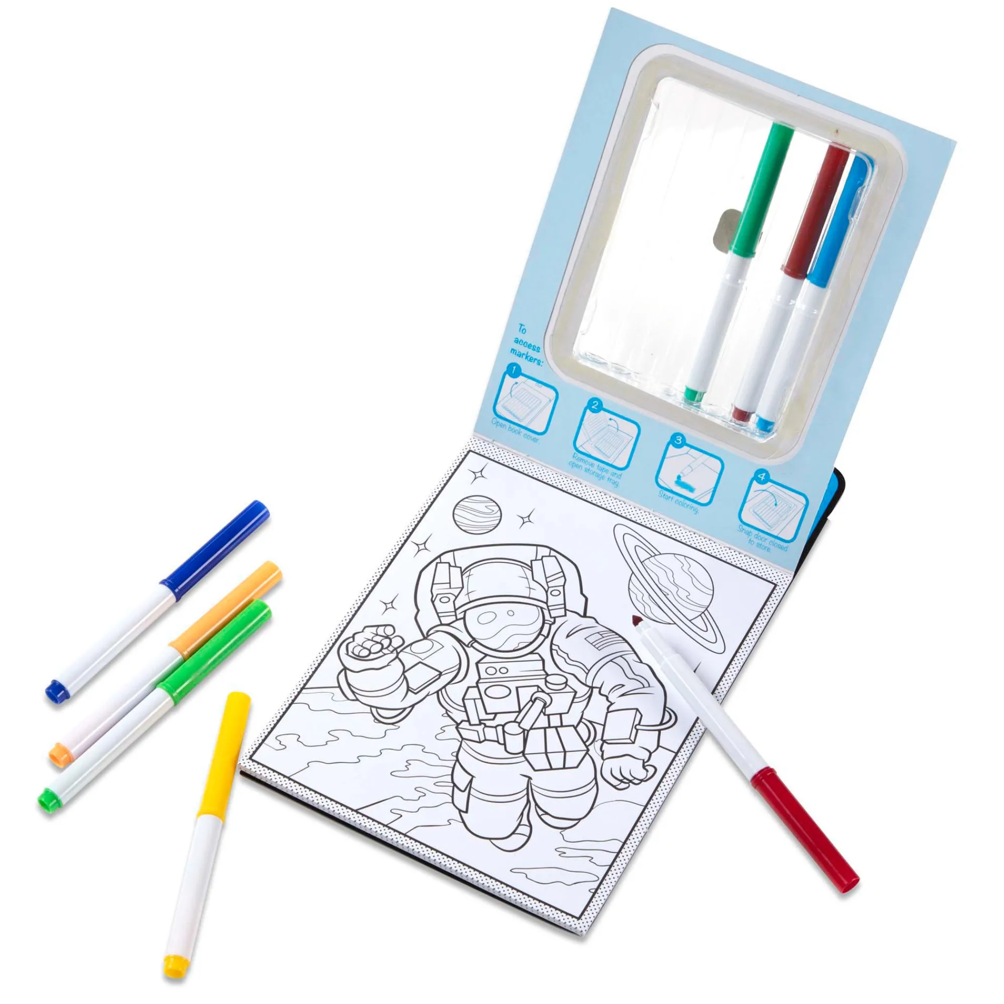 Magic-Pattern – Adventure Coloring Pad - On the Go Travel Activity>Melissa & Doug New
