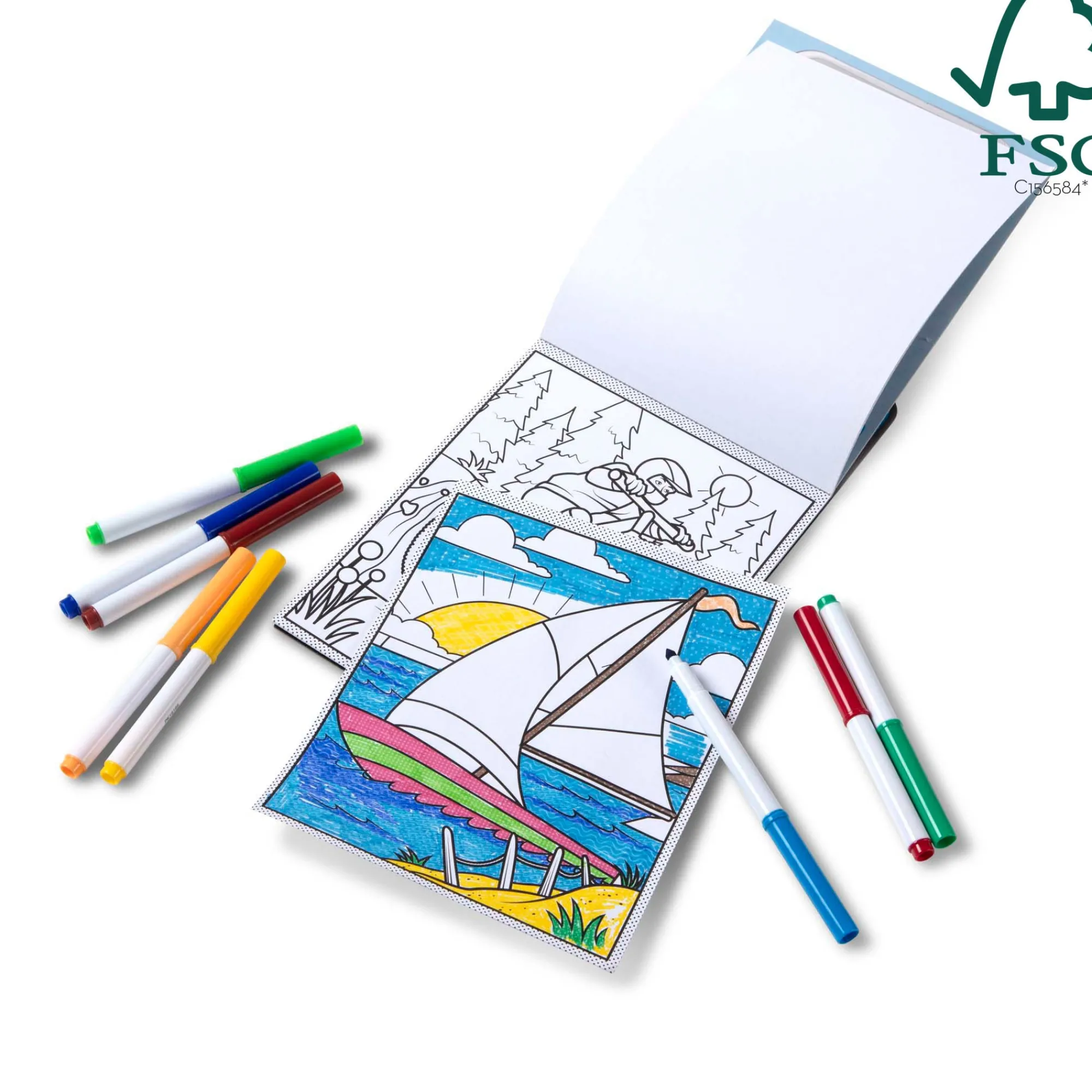 Magic-Pattern – Adventure Coloring Pad - On the Go Travel Activity>Melissa & Doug New