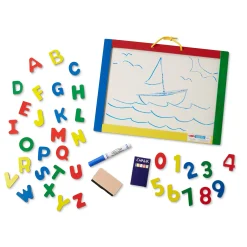 Magnetic Chalkboard & Dry-Erase Board (Uppercase)><noscript><img width=