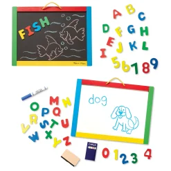 Magnetic Chalkboard & Dry-Erase Board (Uppercase)><noscript><img width=