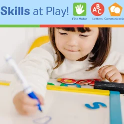 Magnetic Chalkboard & Dry-Erase Board (Uppercase)><noscript><img width=