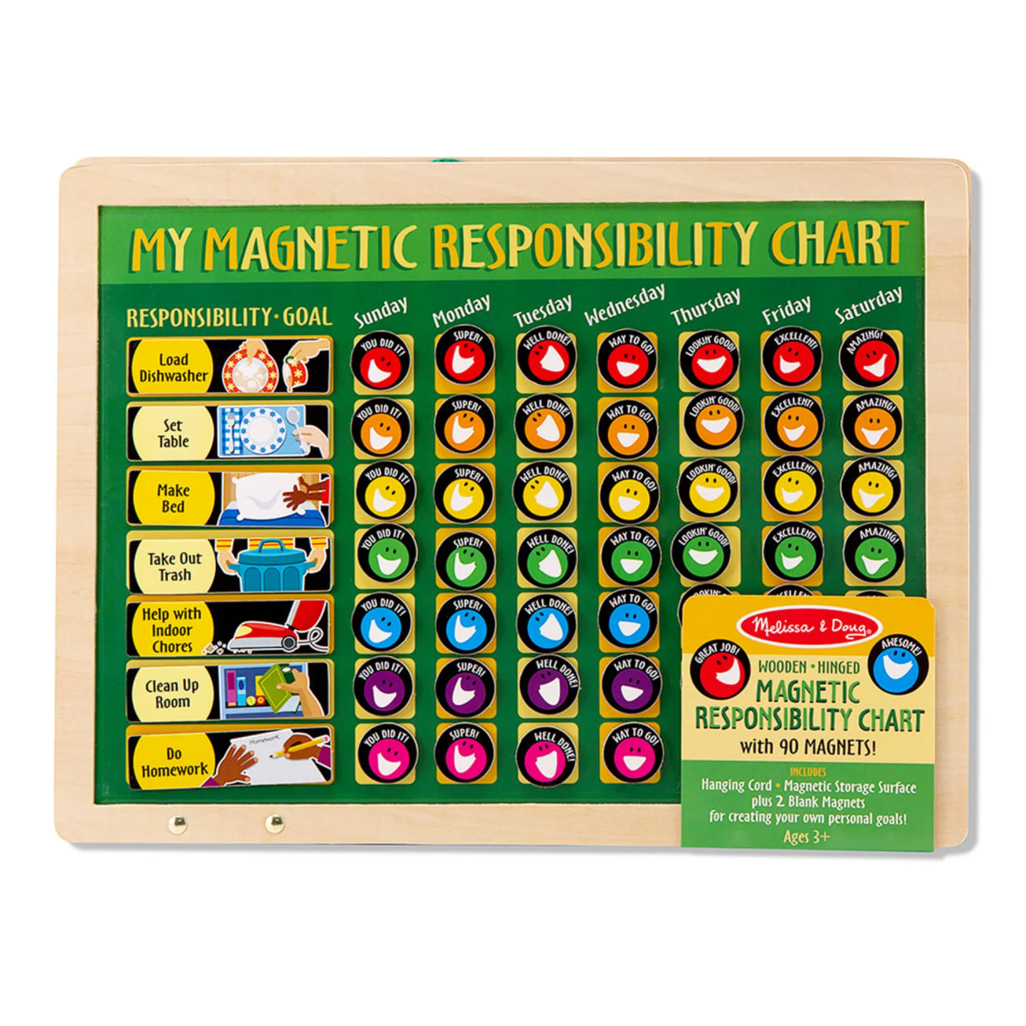 Magnetic Responsibility Chart - Chore Chart>Melissa & Doug Discount