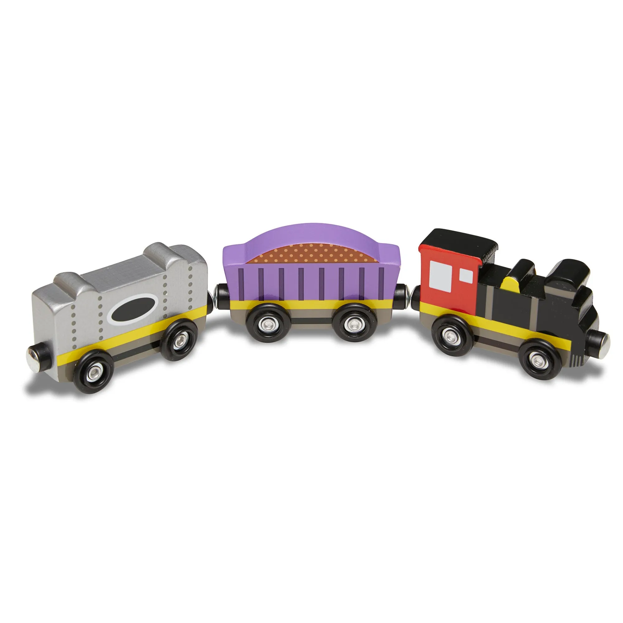 Magnetic Wooden Train Cars>Melissa & Doug Outlet
