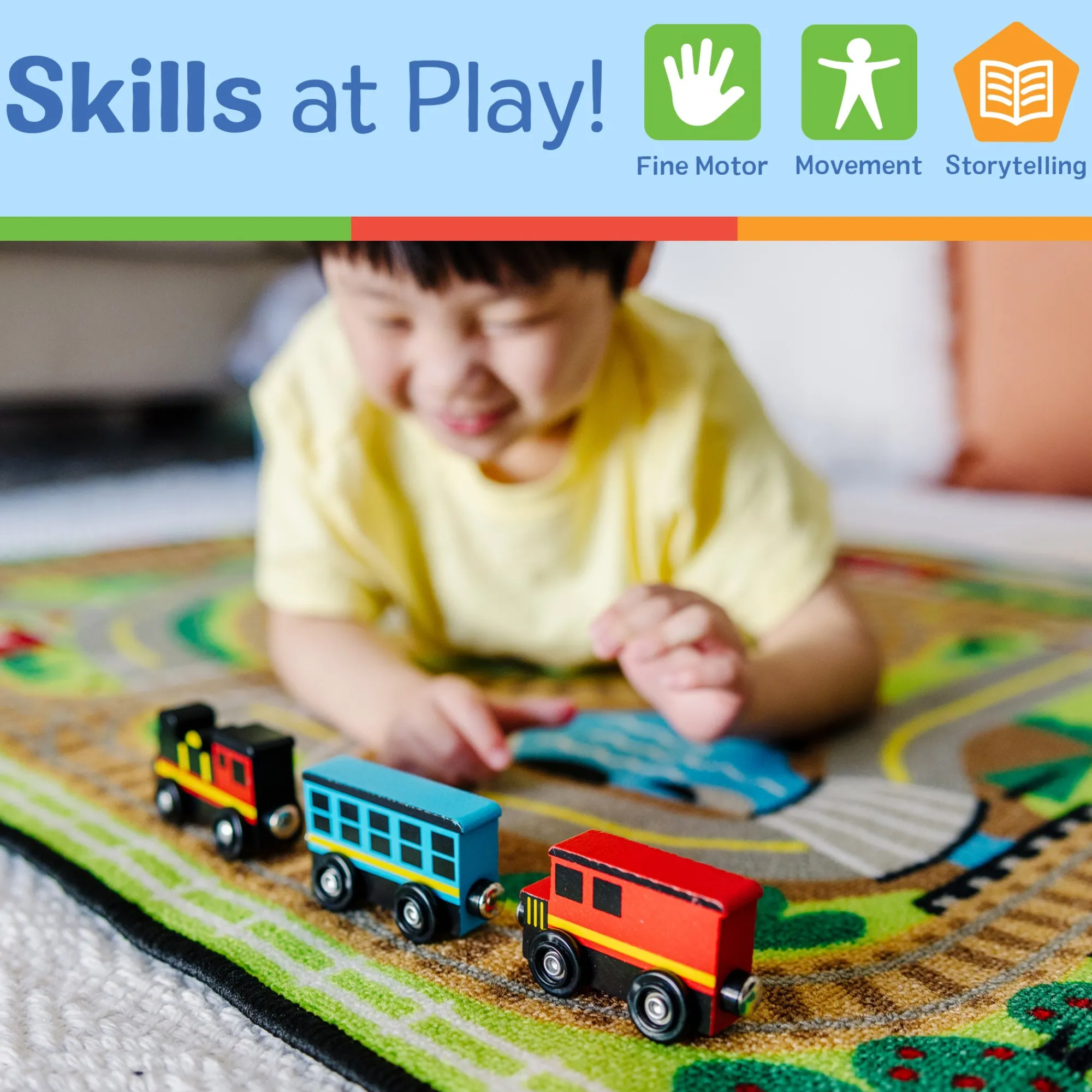 Magnetic Wooden Train Cars>Melissa & Doug Outlet