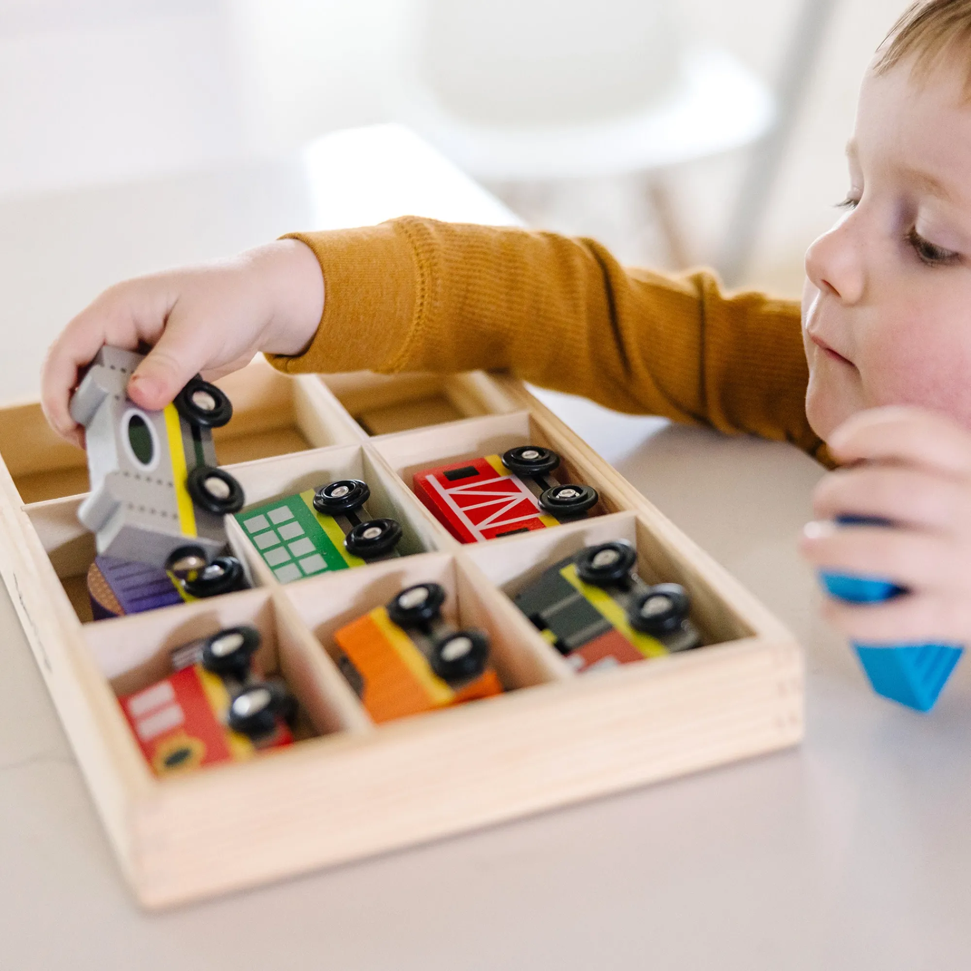 Magnetic Wooden Train Cars>Melissa & Doug Outlet